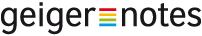 Geiger-Notes AG Produktdatenportal